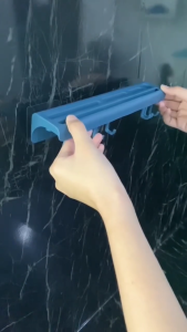 Rak Pisau Gantung Dilengkapi 6 Hook - Rak Dapur Pisau Gunting Spatula FREE PEREKAT