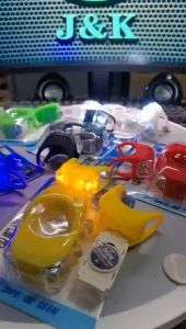 2pcs LED Bike Silicone Safety Light