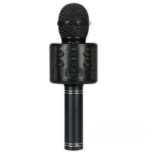 Loa Micro Hát Karaoke Bluetooth Không Dây Sạc Cầm Tay 5 Trong 1 Cho Các Bữa Tiệc Gia Đình Cuộc Gặp Hát - Micro Điện Dung Supercardioid