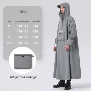 1 Piece Adult Thickened Motorcycle Raincoat Durable Waterproof Riding Equipment Men and Women Special Outdoor Raincoat
