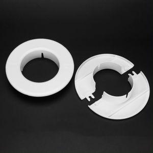 Air Conditioning Decorative Hole Cover Removable Plastic Wall Hole Plug For Home Air Con Pipe Hole