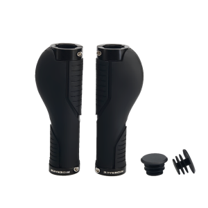 RIDERACE | Tay Nắm Xe Đạp Cao Su Công Thái Học Chống Trơn Trượt Giảm Xóc Dành Cho Xe Đạp Leo Núi Khóa Hai Bên Chất Liệu TPR