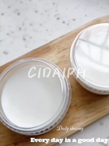 【Free Spoon】 25pcs 5oz Disposable Clear Dessert Cups with Lids for Cake Mousse Yogurt Ice Cream Simplenest - 150MLClear Pudding Cup Transparent Cheesecake Containe Ice Cream Salad Cup