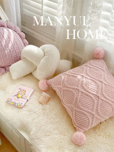 Nordic Style Adorable Bedside Cushion Sofa Living Room Decorative Pillow Sample Room Pillow Trendy Home Textile Cotton Pillow