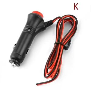 Dây cáp nguồn tẩu sạc 12V  cho xe hơi ô tô ( MẪU K )