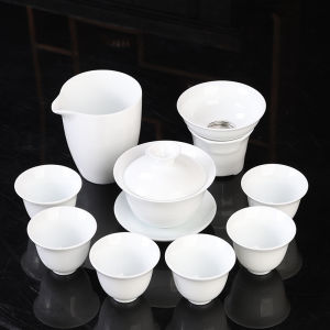 High-End Luxury Ceramic Tea Set With Customizable Gift Box