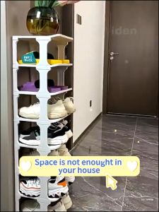 Multi-tier Shoe Rack Simple Storage Rack For Dormitory Bedroom Shoe Rock Layer Organizer