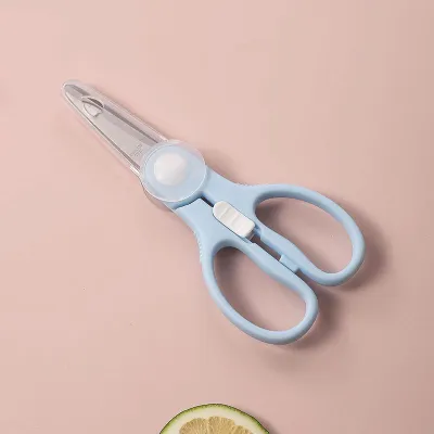 MEISITEKEKE | Baby Food Scissors Stainless Steel