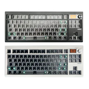 GMK87 Mechanical Keyboard Kit Computer Keyboard 87Keys Silent Keyboard Bluetooth-Compatible/2.4Ghz/ Type-C for PC Laptop