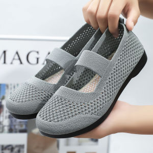 IELGY New Flat Casual Breathable Womens Cut-out Multi-color Cloth Shoes