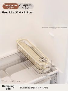 Food Grade Refrigerator Freezer Storage Box for Dumplings