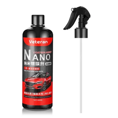 CAR COATING 500ML NANO CERAMIC COATING PENGILAT MELINDUNG KERETA 奈米镀膜剂 一喷一擦 轻松镀膜