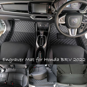 Engraver Karpet Honda BRV 2022 (ONLY BAGASI + COVER JOK) Synthetic Leather Carmat