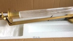 Đèn gắn tường hình cây nến phong cách Bắc Âu Đèn đá thủy tin cao cấp ốp tường decor phòng ngủ phòng khách hàng lang