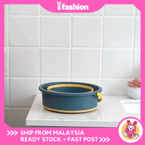 IFASHION 2106 Foldable Collapsible Bucket Pail Water Washing Cleaning Tong Baldi Lipat