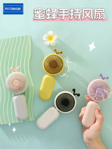 พัดลม USB แบบพกพา ZB110 ของ Baitong สำหรับฤดูร้อน ลมแรง ทนทาน ไร้เสียง ชาร์จได้ ยาวนาน สำหรับใช้ในบ้านและสำนักงาน