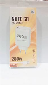 Charger Untuk RLM NOTE 60 280W SUPERDART & Kabel USB Support Fast Charging