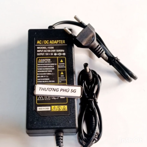 Bộ nguồn Adapter DC 15V - 3A / Đầu cắm 5.5mm x 2.1mm dây liền