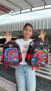 กระเป๋านักเรียนสไปรเดอร์แมน เป้สะพายหลัง Spider Man งานห้าง ลิขสิทธิ์แท้ พร้อมส่ง