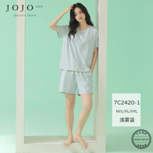 Cool Feeling Modal Cotton Sleepwear with Chest Pad for Couples Summer Lightweight Short Sleeve round Neck Home Clothes