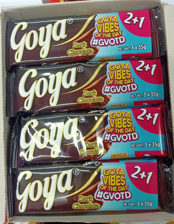 Goya Chocolate Sold Per Box 2 1 8 Sets 24 Pcs Lazada Ph