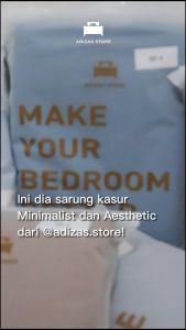 Adizas Store - Sprei Resleting Karakter 90x200x15