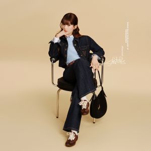 TEENIE WEENIE | Retro Jacket and Flared Pants Set for Autumn