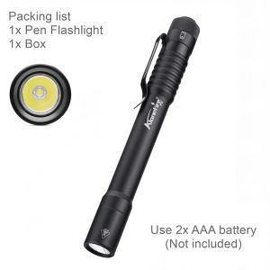 Alonefire | Alonefire P72 LED Portable Mini Small Penlight Flashlight Aluminum Gift Torch Outdoor Hiking Travel Work Emergency Pen Light