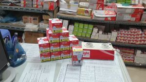 Bóng Led bulb 5w Red light đui xoáy E27