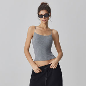 MITAOGIRL | Gym Workout Fitness Suit Women Halter Top Long Pants