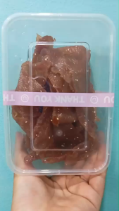 หมูสวรรค์/หมูหวาน เนื้อนุ่ม หอมอร่อยรสชาติกลมกล่อม กล่องละ 200 กรัม