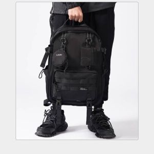 Waterproof Outdoor Sports Backpack Large Capacity Travel Mens Computer Bag Fashionable Brand Functional Double Shoulder Bag