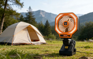 ZHUOLESHI | Outdoor Camping Long Battery Life Portable Rotatable Fan