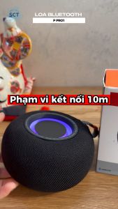 Loa Bluetooth Mini P PRO 1 - Loa Nghe Nhạc Mini Cầm Tay  Âm Thanh Hay  Bass Mạnh Mẽ Thiết Kế Tròn Nhỏ Gọn  Phù Hợp Mang Theo Đi Du Lịch