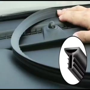 1.7 Meter New Upgrade Version Car Dashboard Reduce Sound Of Vibration Rubber Seal Windshield Insulation Seal Strip