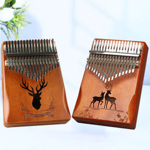 เปียโนนิ้วหัวแม่มือมืออาชีพ 17 คีย์ Calimba Tuned และจัดส่งแบบพกพา Kalimba เริ่มต้นของขวัญวันเกิดเทศกาล Malimba