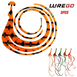 5PCS   DIY Components for 15cm Lures: Popper Skirts Jig Heads for Soft Lures Squid Skirts Fly Tying Tools