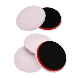 6 Inch Microfiber Cutting Pads 1/3/5 Pcs Polishing Microfiber Pad with Hook & Loop Backing for Car Compounding Cutting Buffing