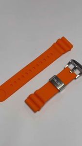 Orange Class A 22mm watch strap Replacement Rubber Strap Blue SOFT Z22 BAND 6309 6306 7548 7002 BVT04