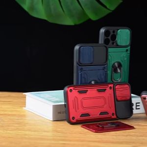 szhaiyu | Shockproof Case for IPhone Air 18 17 16 15 Plus 14 13 12 11 Pro Max Magnetic Ring Stand Car Holder Camera Lens Protection Cover