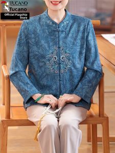 TUCANO | Elderly Women Long Sleeve Tang Suit Jacket