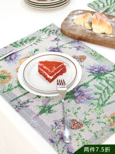 Modern Nordic Style Dining Mat Ekelund Selma Elementary School Student Childrens Heat Insulation Cup Mat Luxury Home Textile