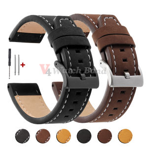 18mm 20mm 22mm 24mm Watchband Universal Wrist Bands Men Women Sport Watch Strap Vintage Stitching Bracelet Wristband Accessories