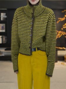 QINGNAER | Autumn and Winter New Knit Cardigan