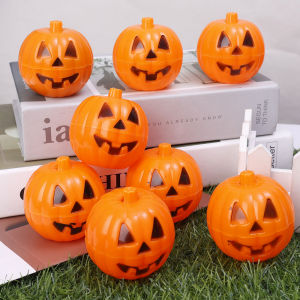 3/6Pcs Mini Halloween Pumpkin Candy Box Snacks Gift Boxs Cartoon Lovely Gifts Toys Trick or Treat Party Decoration Supplies