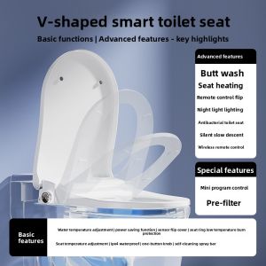 RESMO | Smart Automatic Electric Heated Washing Drying Toilet Seat