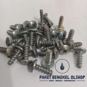 50/100PCS Only BAUT SEKRUP BODY BATOK Yamaha 5x16