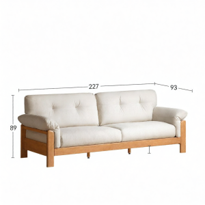WEISHA | Modern Solid Wood Sofa