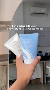 Hand Body Serum Whitening Pemutih Kulit Thai Goats Milk & Rice Milk 200ml