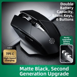 inphic | Silent Bluetooth Wireless Mouse for Gaming and Office Second Generation